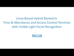 FA110 ارزان ترین زمان حضور چهره و اثر انگشت با رله