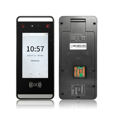 سیستم کنترل دسترسی پالم ریدر و تشخیص چهره و پایانه حضور و غیاب کارت RFID با تشخیص دما