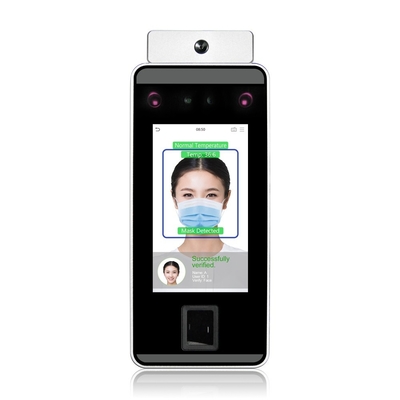 سیستم زمان حضور تشخیص چهره بیومتریک و ترمینال کنترل دسترسی به دمای چهره FacePro1-TD