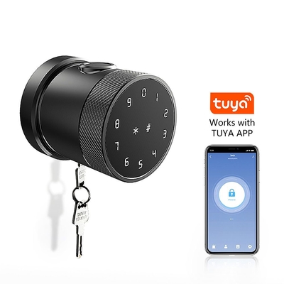 درب هوشمند بدون سیم آلیاژ روی دیجیتال تشخیص اثر انگشت الکترونیک قفل با Tuya App یا TTLock App GL-H4